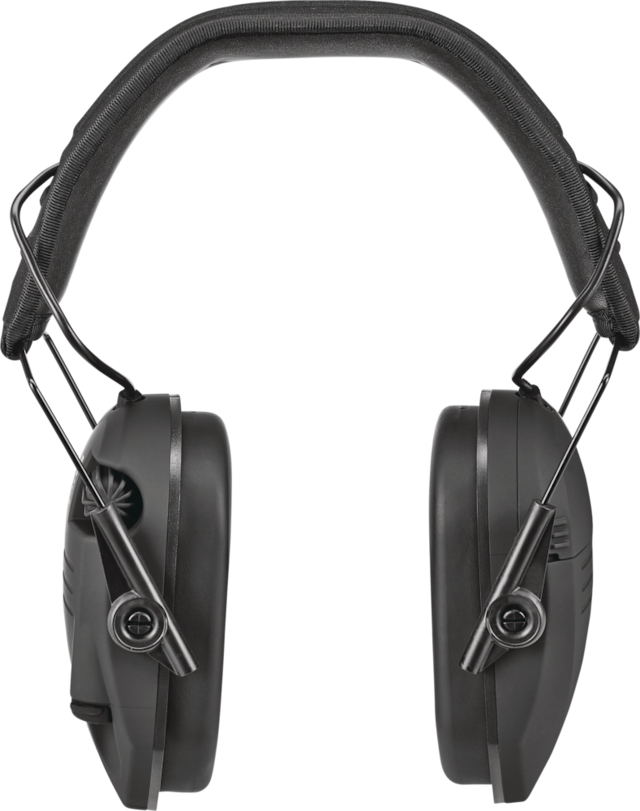 Walkers Razor Quad 23DB Hunting Slim Low Profile Ear Muffs, Black