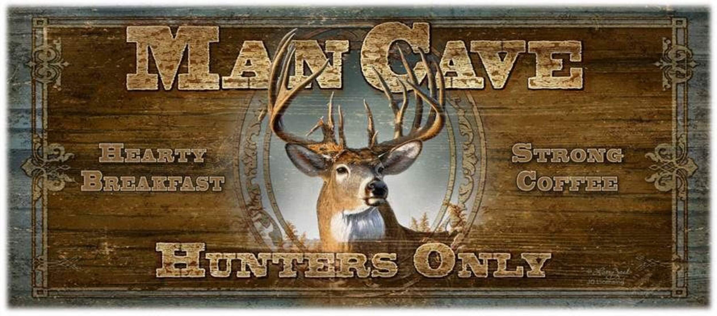 Rivers Edge Man Cave Deer Mug Front_Flat