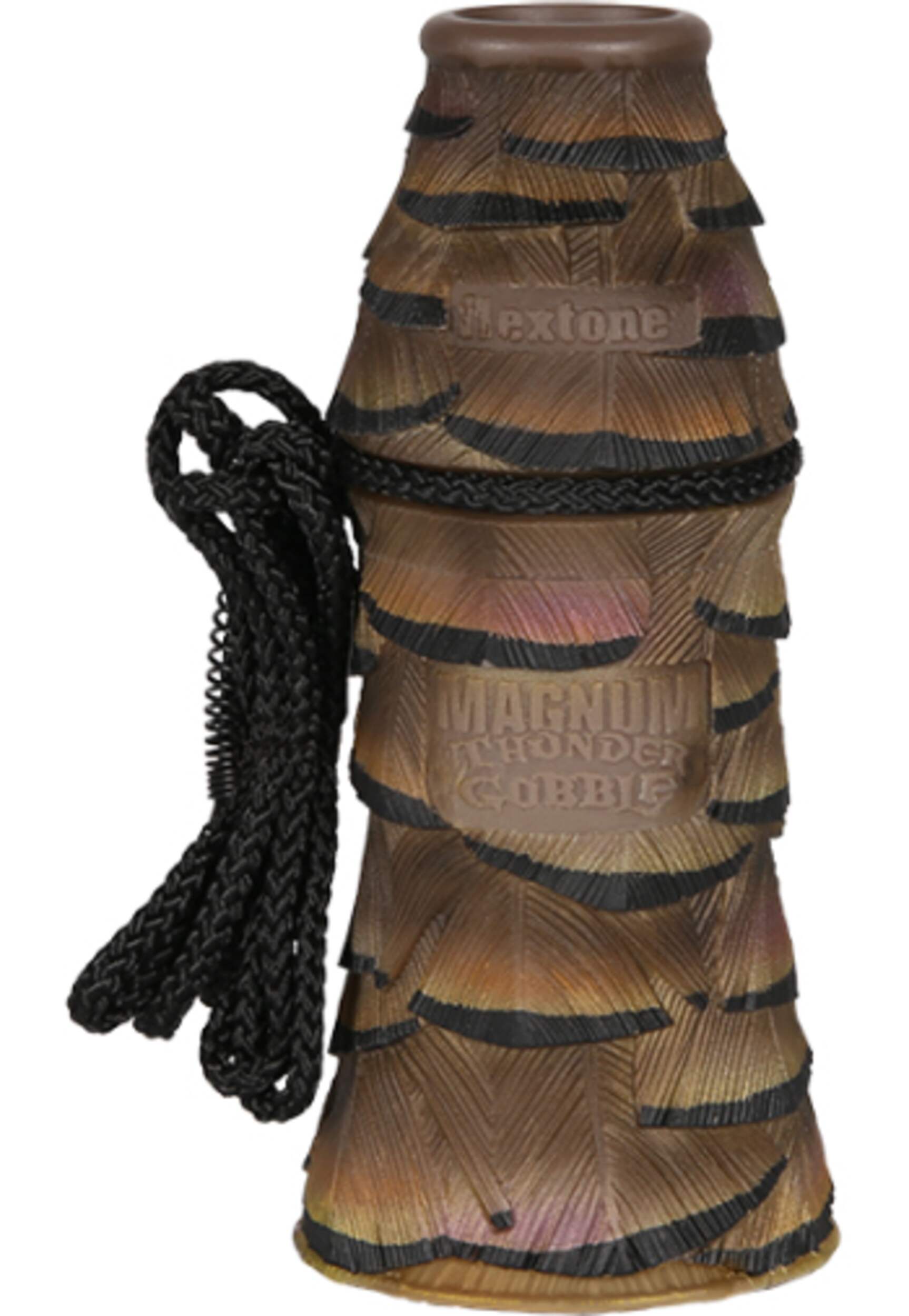 Flextone Thunder Shaker Hunting Gobble Turkey Caller Front_Flat