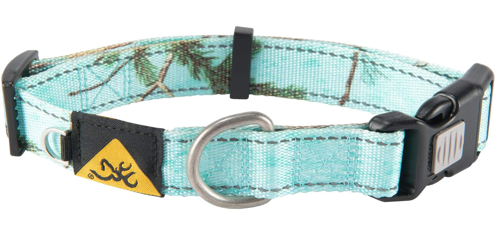 White camo dog store collar