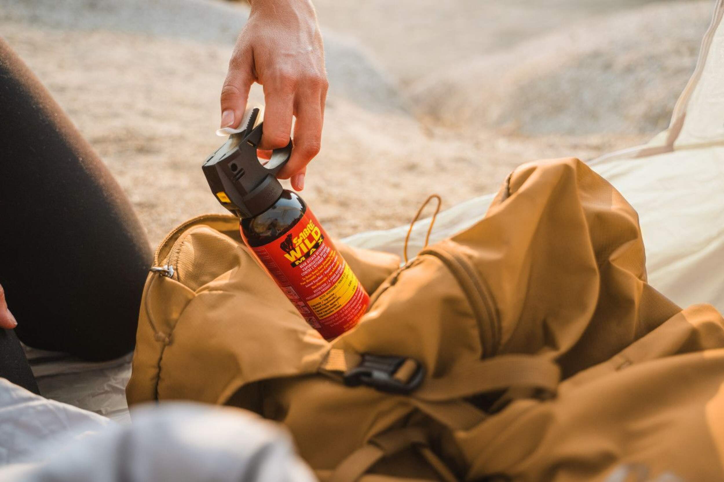 Sabre Wild Max Bear Attack Deterrent Spray, with Practice Canister, 225