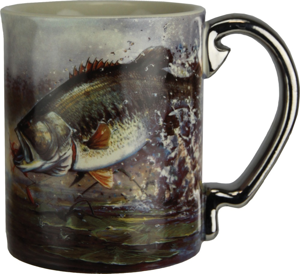 RIVERS EDGE Bass Coffee Mug Canadian Tire