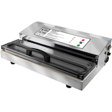 Weston Pro-2300 Stainless Steel Commercial Grade Double Piston Pump Vacuum Sealer, Silver Front_Angled_Right
