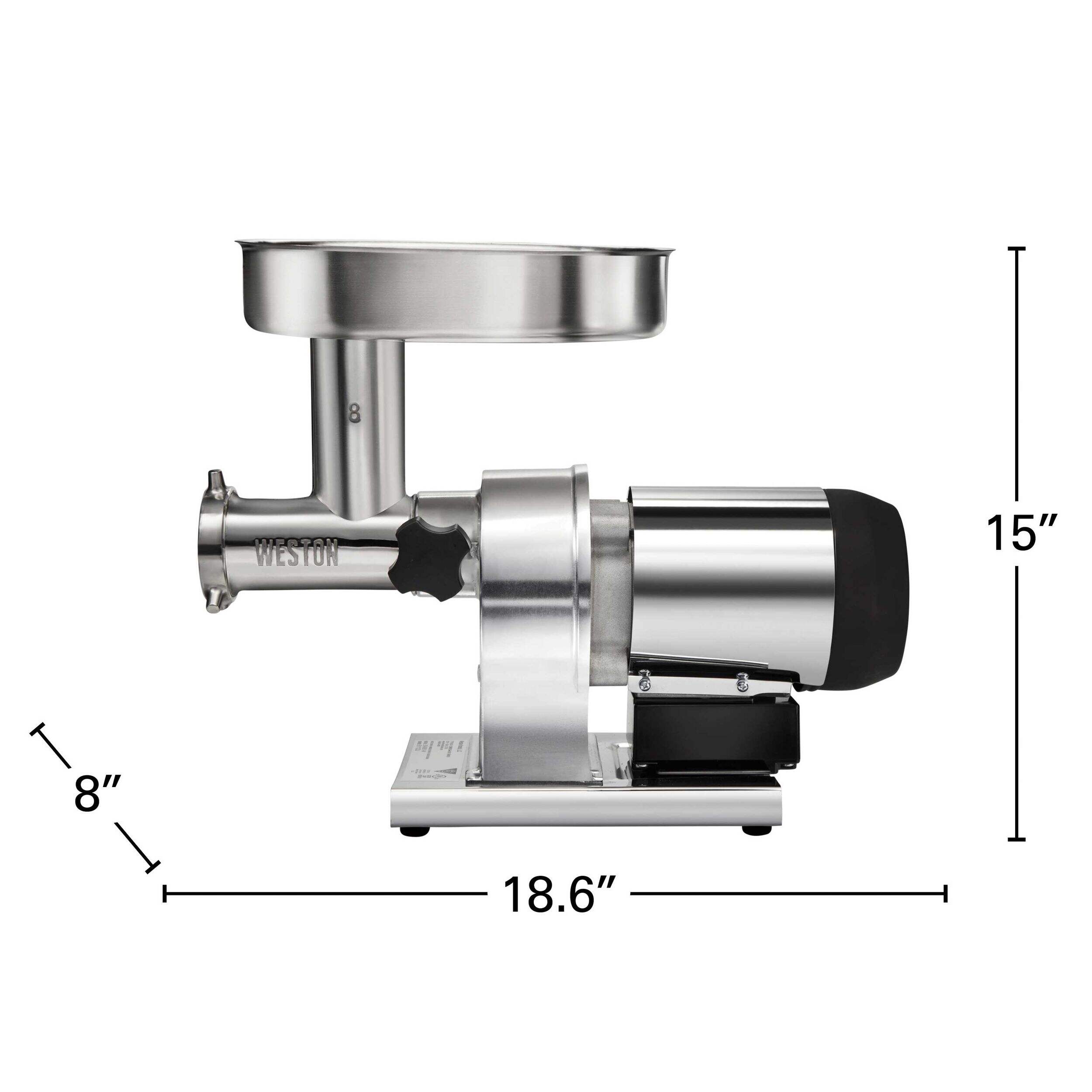 Weston Butcher Series™ 8 0.5HP Electric Meat Grinder Canadian Tire