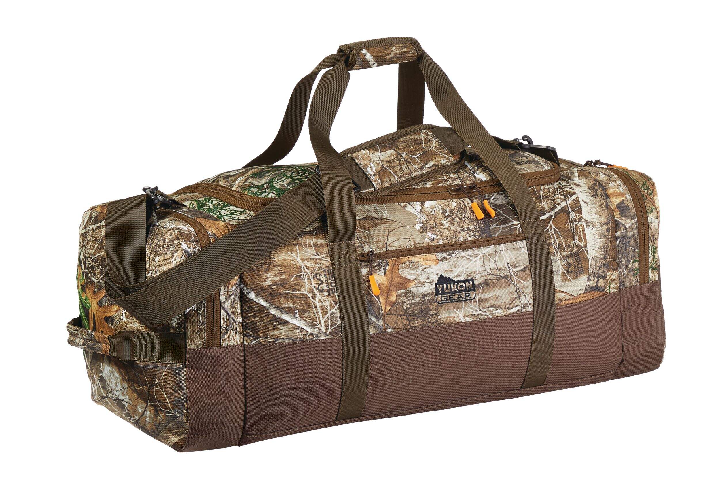 Yukon Thompson Hunting Duffle Bag, Camo, 74-L Front_Three_Fourths_Angled_Right