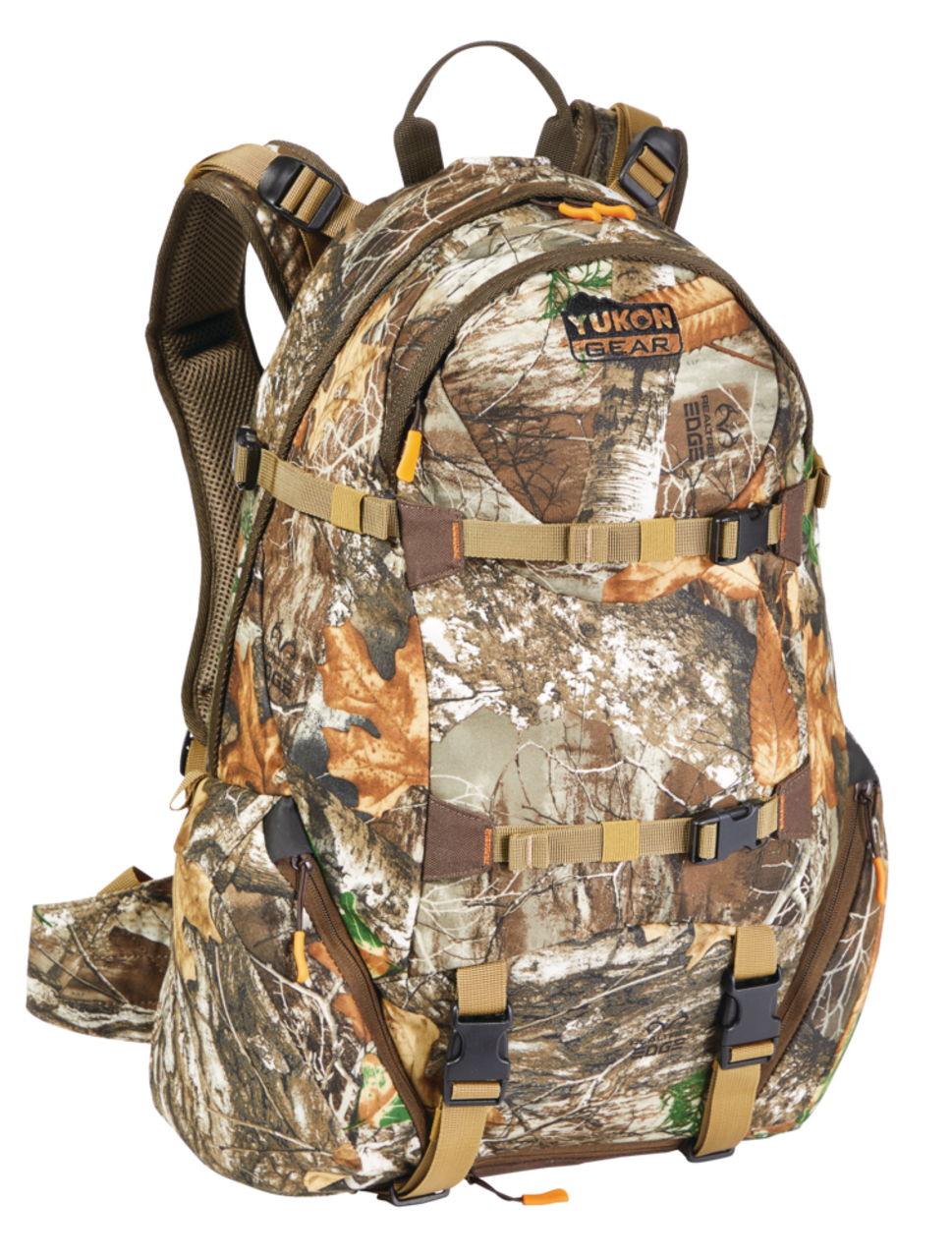 Yukon Gear Oxford Hunting Backpack, Camouflage Realtree Edge, 30-L