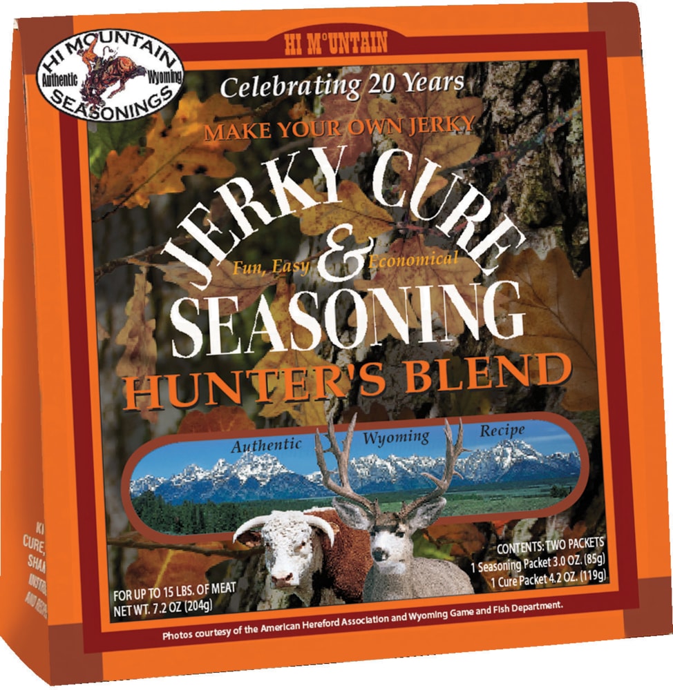 Hi Mountain Make Your Own Jerky Cure & Seasoning Kit, Hunter's Blend
