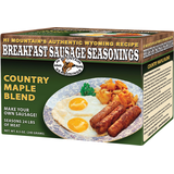 Assaisonnement à saucisse déjeuner Hi Mountain Make Your Own, mélange à l'érable, 240 g Front_Angled_Left
