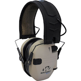 Protège-oreilles numériques de chasse Walker's X-TRM Razor 23-DB, noir Front_Angled_Right