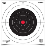 Birchwood Casey EZE-Scorer Bulls Eye Shooting Targets, 12-in, 13-pk Front_Flat