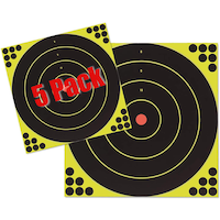 Birchwood Casey Shoot-N-C®Bulls Eye Shooting Targets, 17.25-in, 5-pk