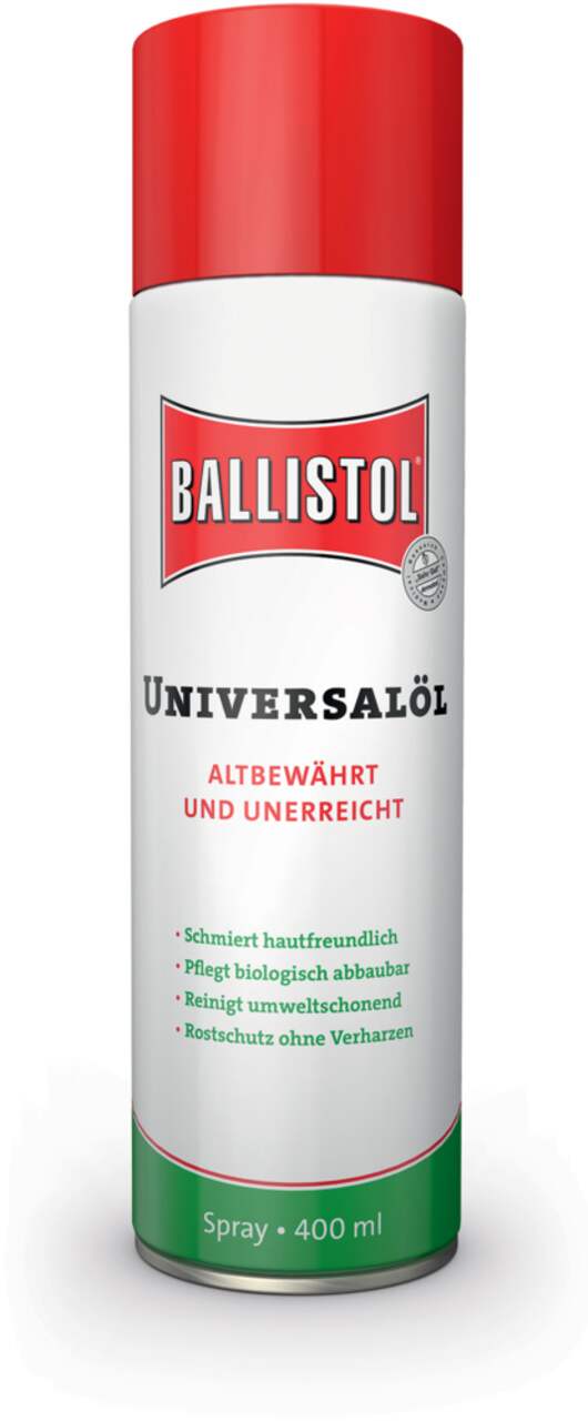Huile lubrifiante universelle à fusil Ballisol en vaporisateur, 400 ml