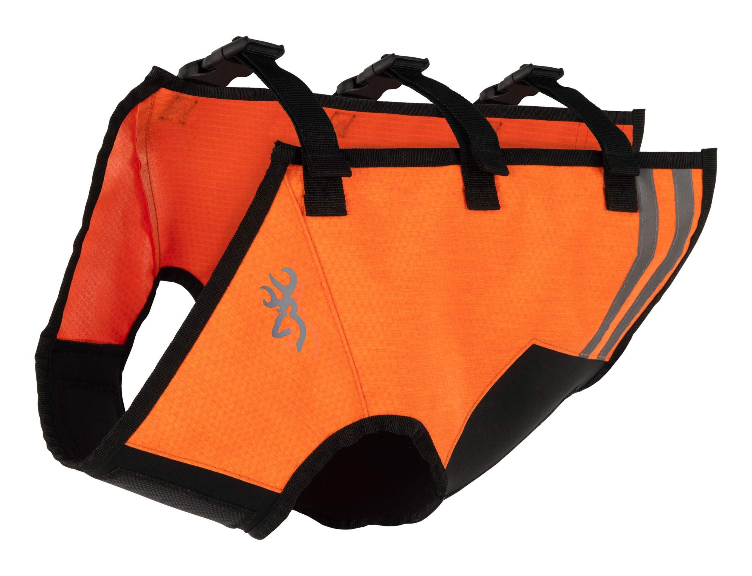 Browning Full Coverage Pet Dog Vest, Orange, Medium Front_Angled_Left