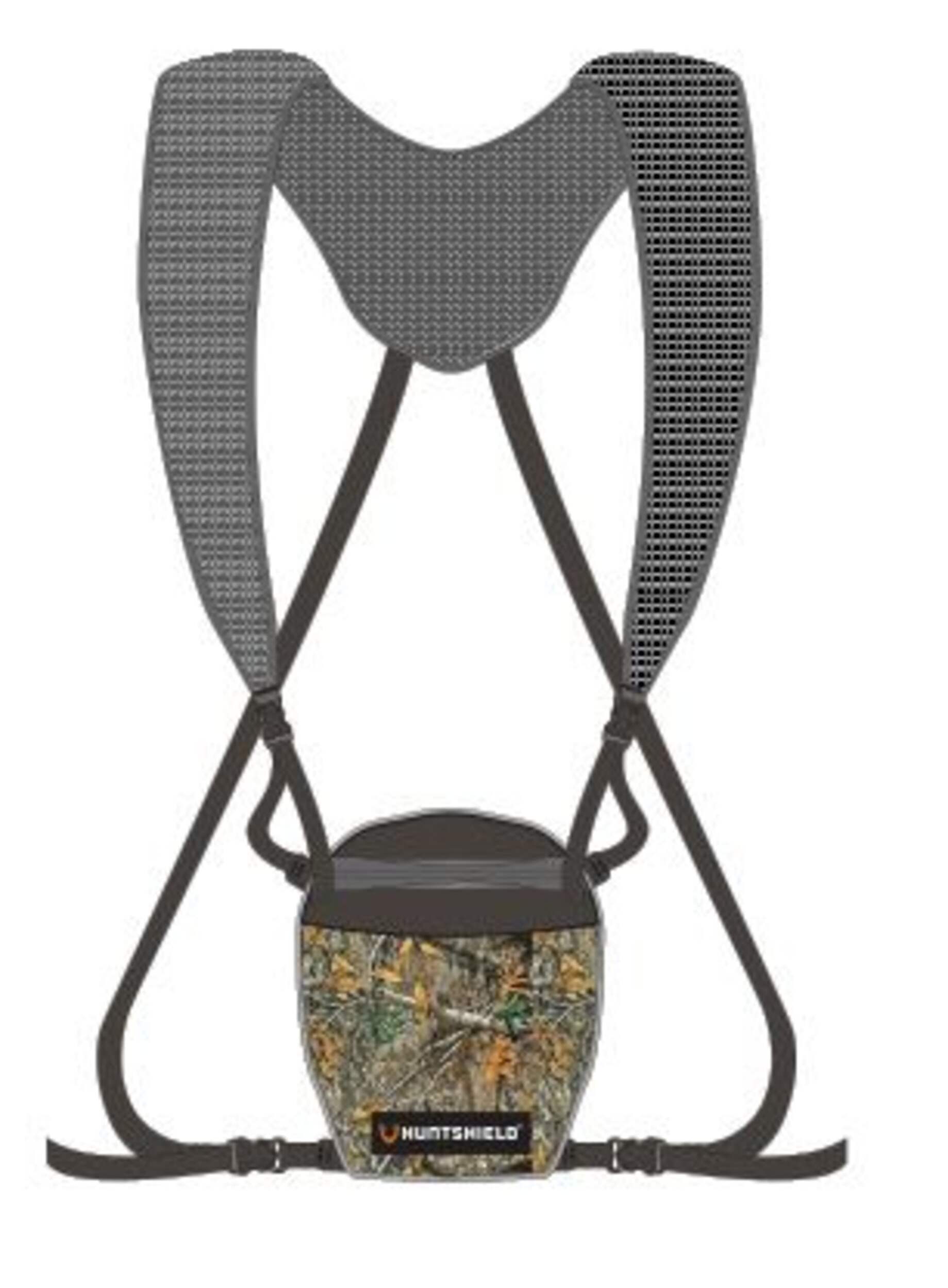 Huntshield Alpha Hunting Binocular Case with Harness Front_Flat