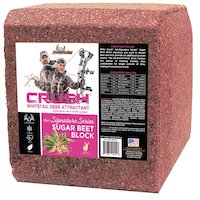 BIGROCK CRUSH Ani-Signature Series™ Hunting Deer Attractant Brick, Sugar Beet, 20-lbs Front_Angled_Left