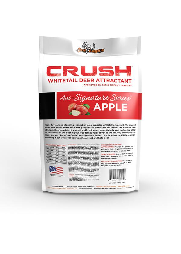 CRUSH AniSignature Series™ Hunting Granular Deer Attractant, Apple, 5