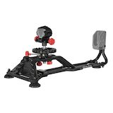 Birchwood Casey Alpha Hunting Rifle Shooting Rest, Black Front_Three_Fourths_Angled_Left