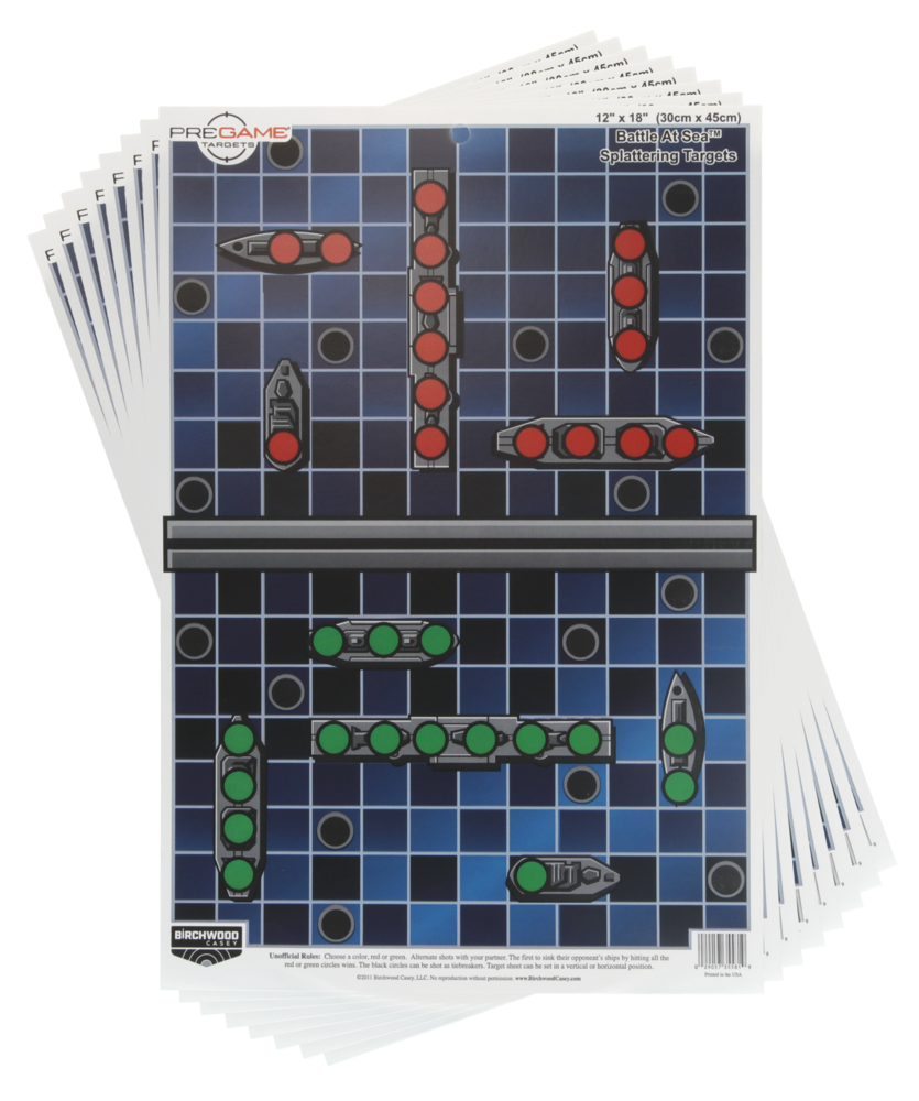 Birchwood Casey Battle At Sea™ Reactive Shooting Targets, 12 X 18-In, 8-Pk  | Canadian Tire