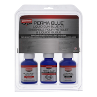 Trousse complète de bleuissage avec pâte Perma Blue de Birchwood Casey Front_Flat