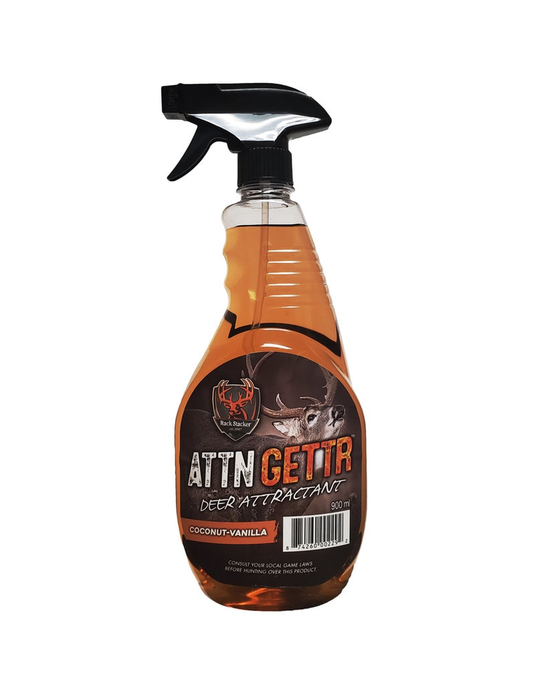 Rack Stacker Attention Gettr Hunting Deer Attractant Spray, Coconut