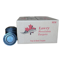 Lawry Premium Clay Targets, Black, 135-pk Composite_or_Mixed