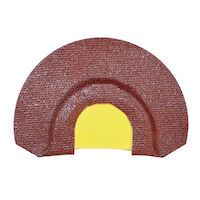 Appeau diaphragme à wapiti flexible de qualité supérieure Hunters Specialties Wayne Carlton, anche simple, brun