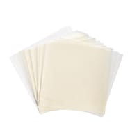 Weston Hamburger Patty Separator Paper for Storing Meat, 1000-pc, White Overhead_Flat