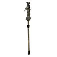 Primos Trigger Stick Gen3 Short Monopod Shooting Stick, Metal, Green Front_Three_Fourths_Angled_Right