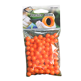 PocketShot 10mm Orange Plastic Slingshot Practice Ammo, 100-pk Front_Flat