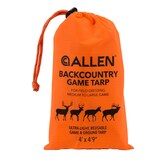 Allen Backcountry Game Tarp, Blaze Orange Ultra-Light Waterproof Tarp Front_Flat
