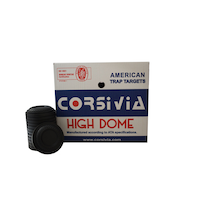 Corsivia Clay Targets, Black, 150 Value Pack Composite_or_Mixed