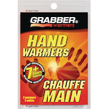 Grabber Hand Warmers for Use Inside Gloves/Pockets, 7 hours of Warmth, Instant Heat, 1-Pair Front_Flat