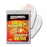 Grabber Adhesive Toe Warmers, Air-Activated, 1-Pair Front_Flat
