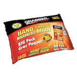 Grabber Big Pack Hand Warmers for Gloves/Pockets, 7 hours of Warmth, Instant Heat, 10-Pair Front_Angled_Right