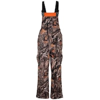 Yukon Gear Men's Reversible Insulated Bib Pant, Conceal Blaze Front_Flat