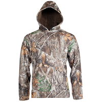 Huntshield Realtree Edge Sherpa Fleece Hoodie, Large Front_Flat