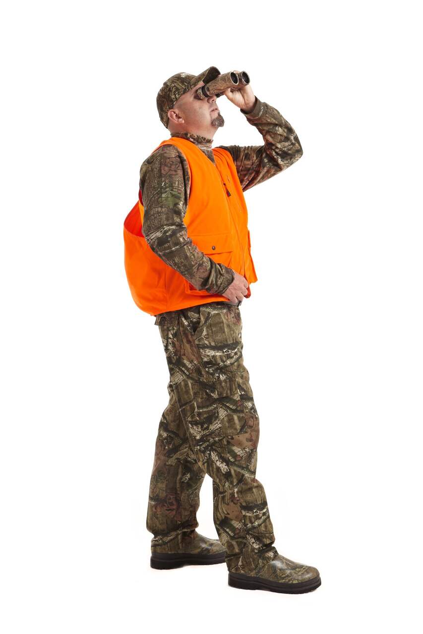 Orange Camouflage Vest  Blaze Orange Camo Vest
