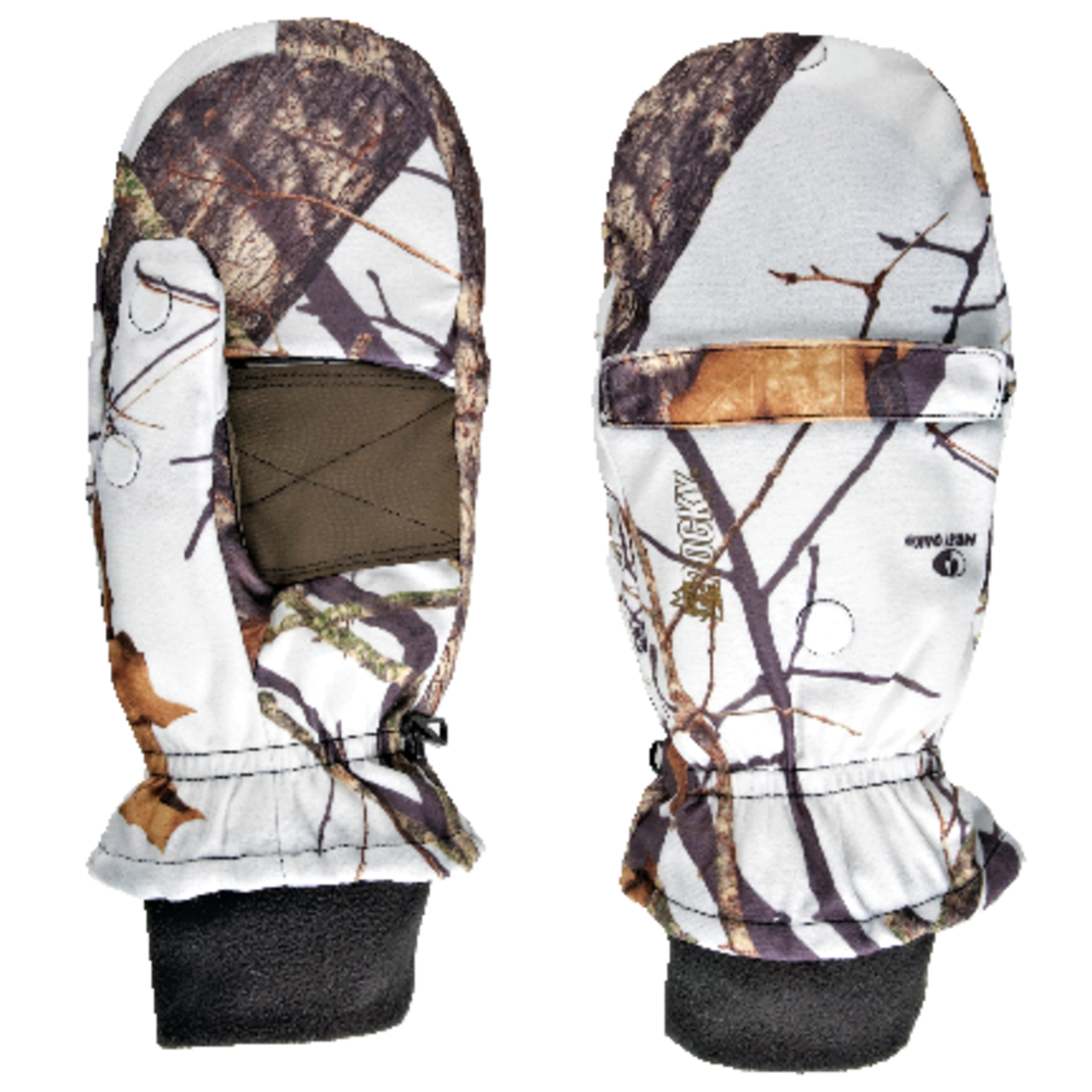 Hot Shot Insulated Touch-Screen Flip Mittens/Gloves for Hunting