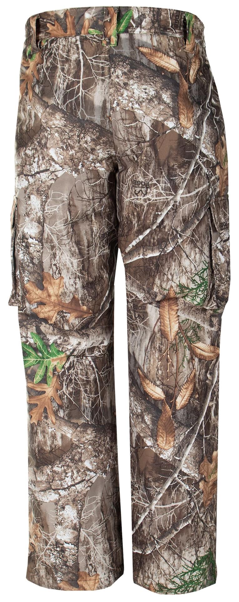 Yukon Gear Men's Insulated Water-Resistant Windproof Hunting Pants with  Cargo Pockets, Realtree Edge