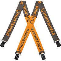 Huntshield PU Leather Suspenders Front_Flat