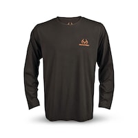 Realtree Camo Short Sleeve and Black Long Sleeve Tee, 2-pk