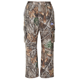 Yukon Gear Women's Insulated Water-Resistant Windproof Hunting Pants with Cargo Pockets, Realtree Camo Front_Flat