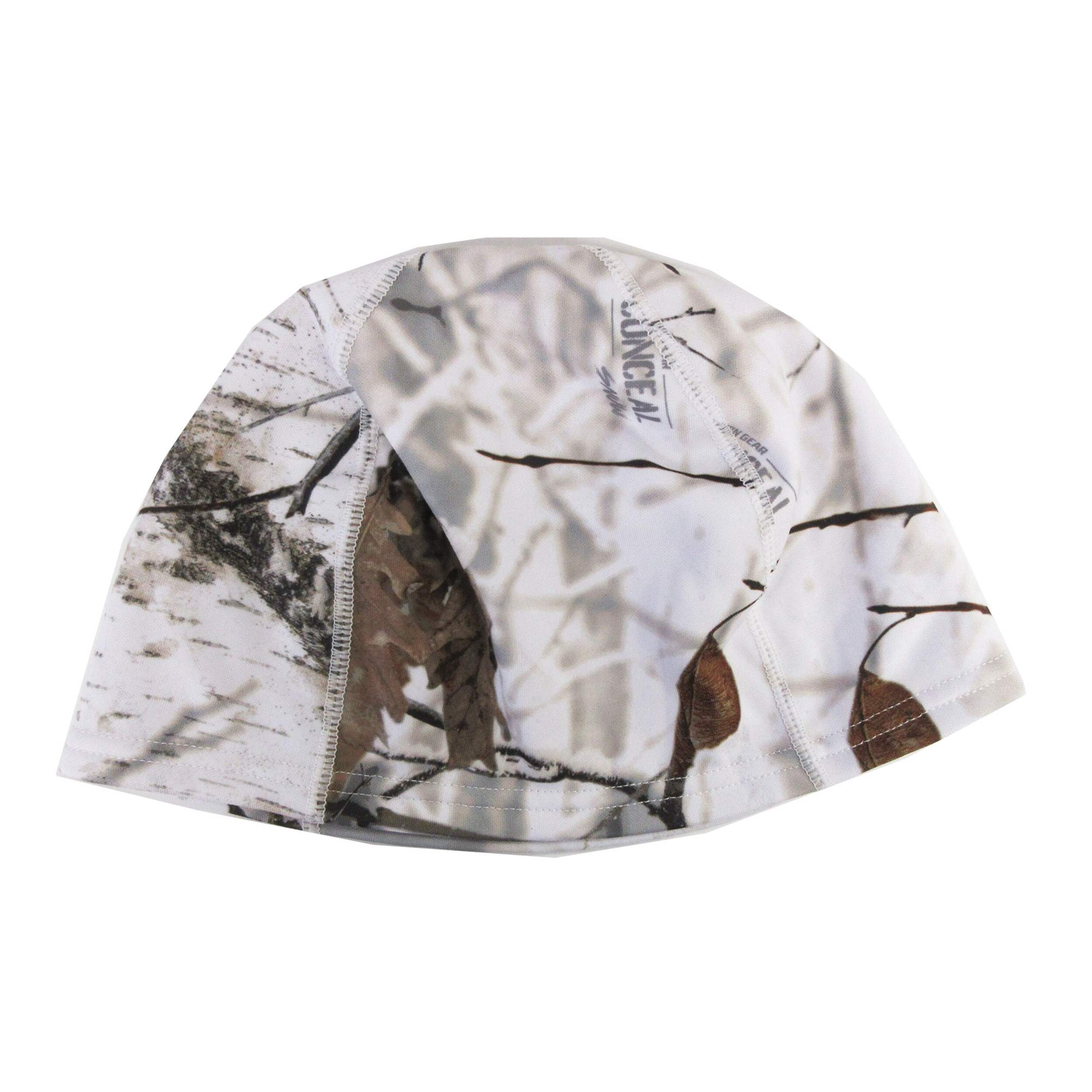 Yukon Gear Warm Fleece Conceal Hunting Toque/Beanie, Snow Camoflauge Front_Elevated
