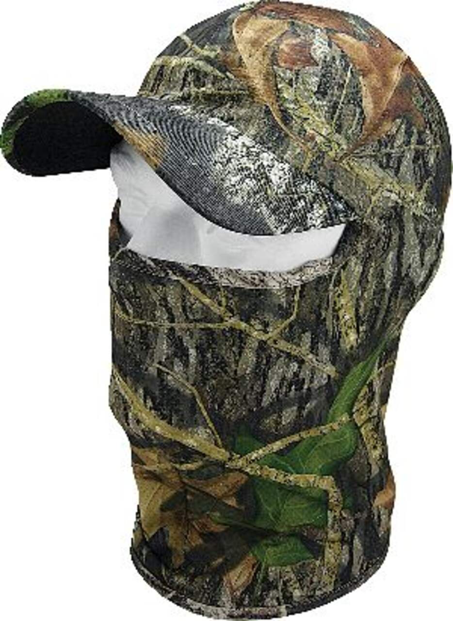 Chapeau cagoule léger Hot Shot pour la chasse avec visière et  protège-visage, taille unique, camouflage