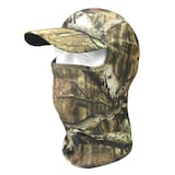 Hot Shot Lightweight Balaclava Hat for Hunting with Visor and Facemask, One Size, Camo Front_Angled_Left