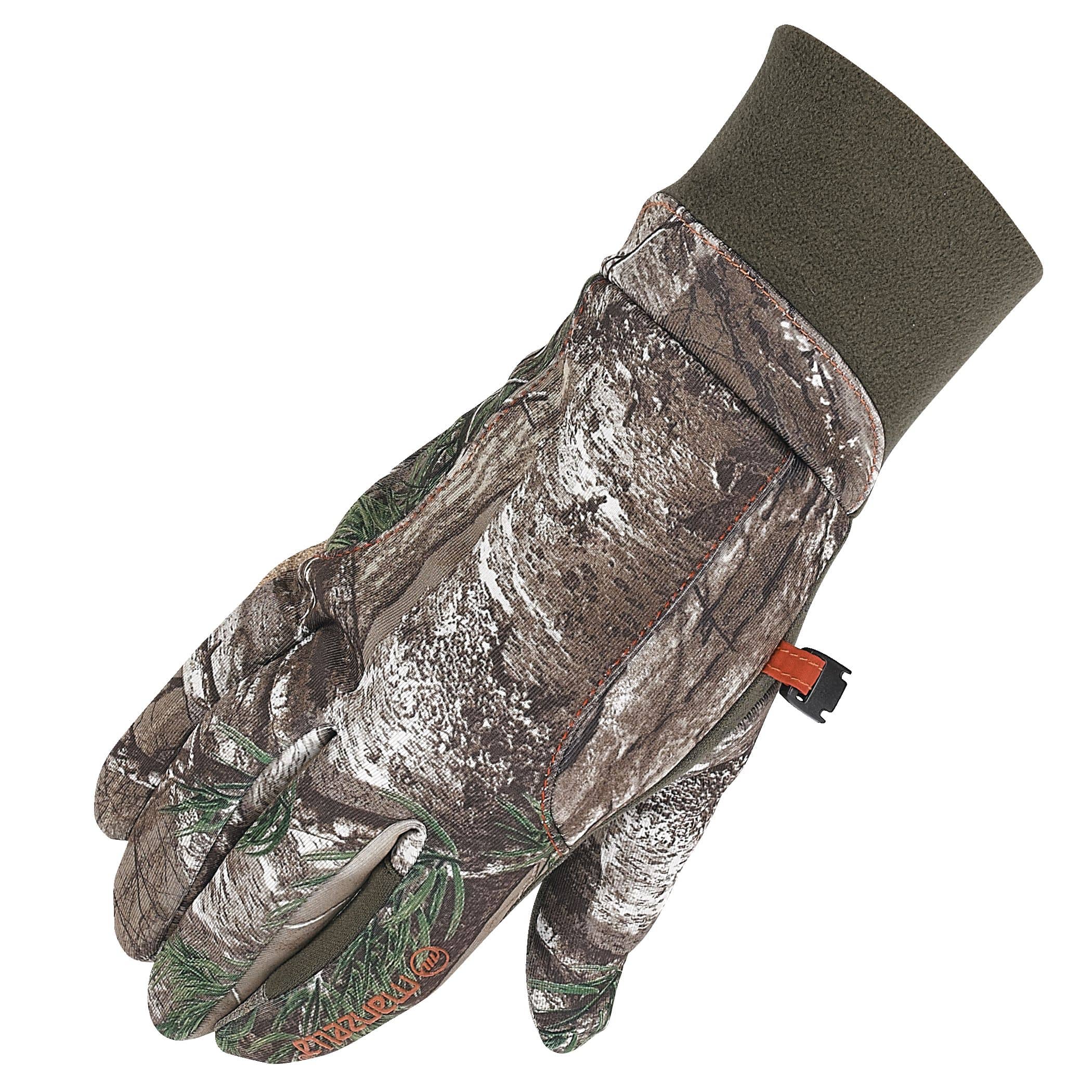 Manzella Waterfowl Shooter WaterProof Hunting Gloves, Lined for Warmth,  Realtree Max5 Camo