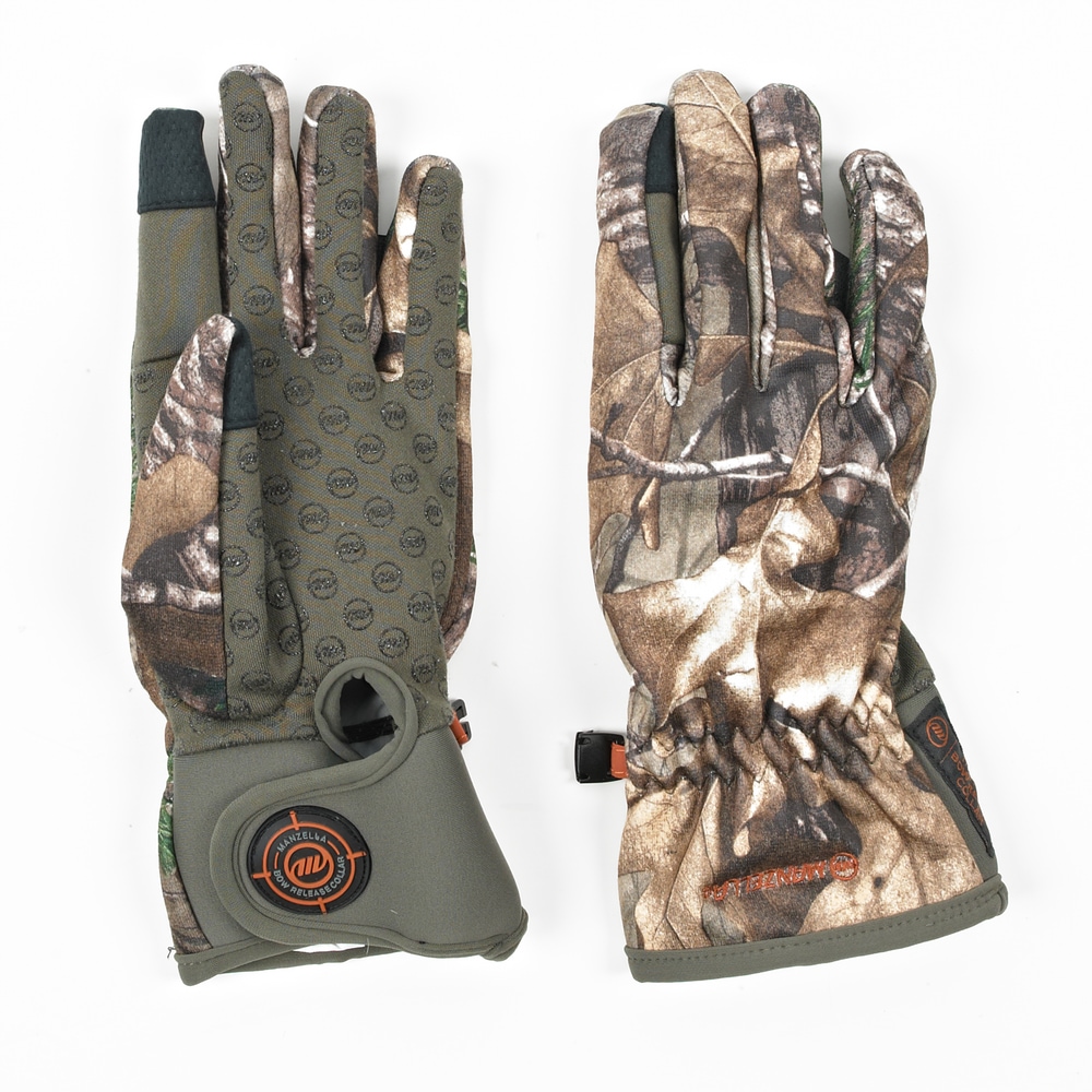 Manzella Men's Bow Ranger Touch TiP NonSliP GriP Hunting Gloves