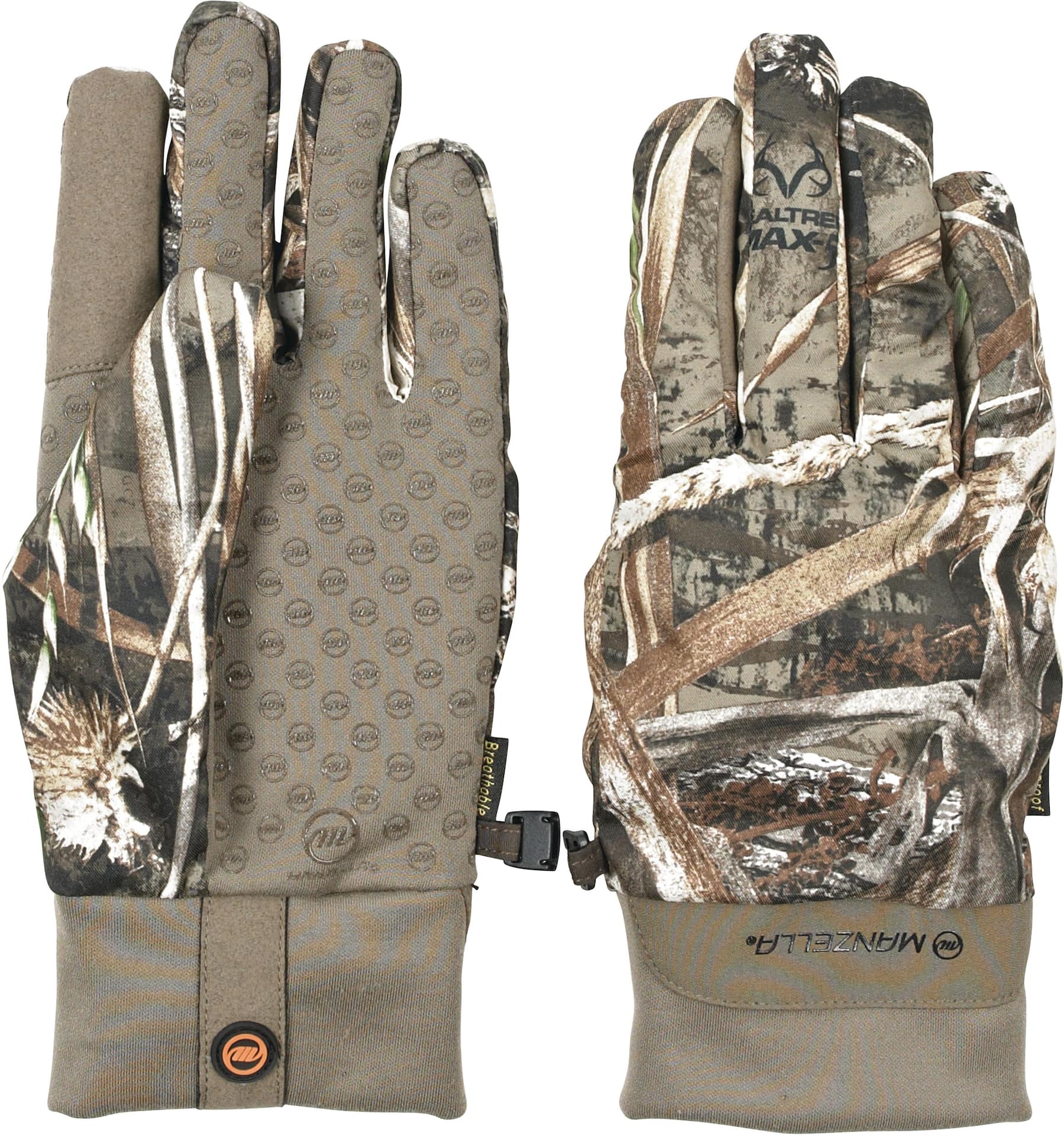 Manzella Men's Coyote Waterproof Insulated TouchTip™ Hunting Gloves,  RealTree Xtra® Camo