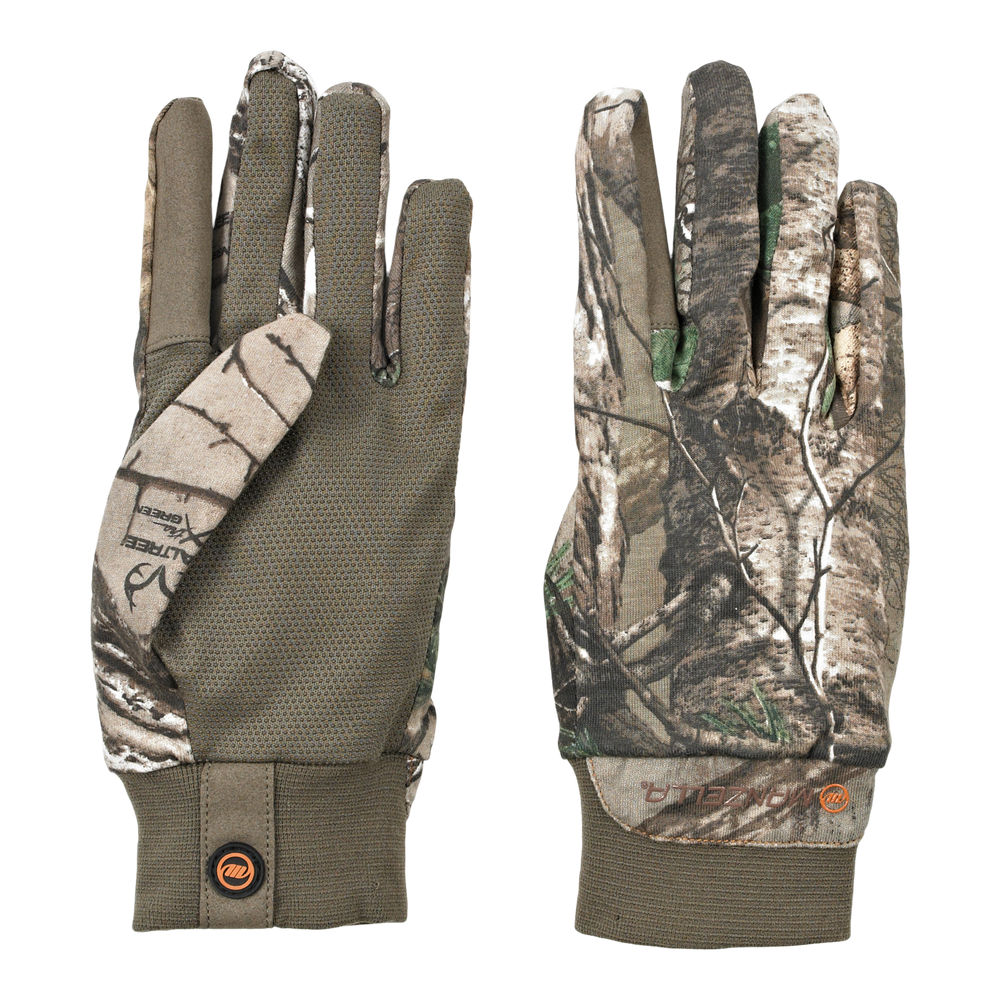 Manzella Shooter Hunting Gloves with GriP Dot Palm for Secure GriP,  Realtree XTRA Camo