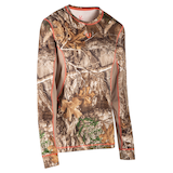 Huntshield Women's Base Layer Realtree Edge Top Front_Angled_Right